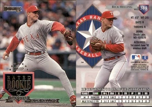 Rick Helling 1995 Donruss #314 RC Card *AutographDen* Texas Rangers - Picture 1 of 1