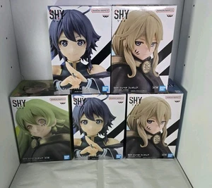 5x Shy Japanese Anime Banpresto Bundle - Tzveta, Mian Long, Kufufu - Picture 1 of 1