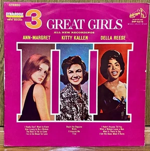3 Great Girls 60s Japan Thin Sleeve LP Ann-Margret Kitty Kallen D.Reese SHP-5273 - Picture 1 of 11