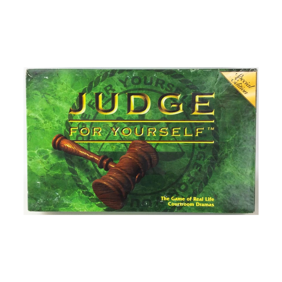 Pressman Boardgame Judge for Yourself (Special Ed) Box Fair/NM - Image 1 of 1