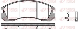 REMSA 0354.32 Brake Pad Set, disc brake for CITROËN,MITSUBISHI,PEUGEOT - Picture 1 of 3