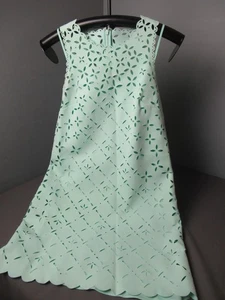 NWOT Women's J Crew Lazer Cut B8789 Mint Green Dress - Fully Lined - Sz 2 j5 vh - Picture 1 of 12