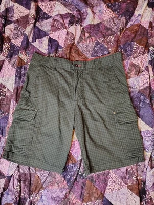 Pantalones Cortos de Carga Y2K OP Ocean Pacific Para Hombres 40 Negros Surf Sueltos Patinador Foto 1 de 4