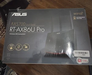 ASUS RT-AX86U Pro (AX5700) Dual Band WiFi 6 Extendable Gaming Router - Afbeelding 1 van 7
