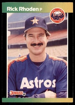 1989 Donruss Traded Rick Rhoden Baseball Cards #T-40 - Image 1 of 2