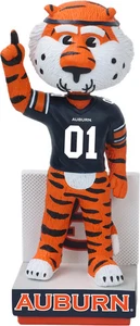 Aubie The Tiger Auburn Tigers Football Blue Jersey Bobblehead NCAA College - Picture 1 of 1