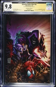Amazing Spider-Man #44 CGC 9.8 JSA SS Philip Tan ComicXposure Variant B Virgin - Picture 1 of 2