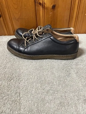 Zapatillas deportivas Johnston & Murphy de cuero marrón para hombre talla 10 usadas Foto 1 de 4