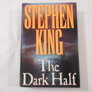 The Dark Half Stephen King First Printing Vintager 1989 Hardcover Dust Jacket - Imagen 1 de 7
