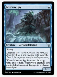 Mistway Spy #65 MKM Magic Card in a Protective Sleeve NM - Picture 1 of 4