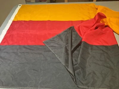 Bandeira 3x5 pés Alemanha poliéster alemão BANDEIRA ALEMÃ Europa GRÁTIS SH - Imagem 1 de 4