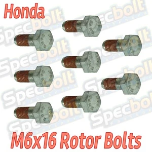 8 PC SPECBOLT ROTOR BOLTS HONDA CR80 CR85 CRF150 ROTOR FRONT & REAR DISC BRAKE - Picture 1 of 5