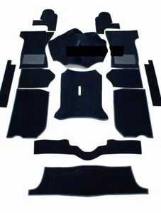 Carrelli Hessian Backed Interior Carpet Set & Felt Kit Fits Triumph Spitfire - Picture 1 of 11