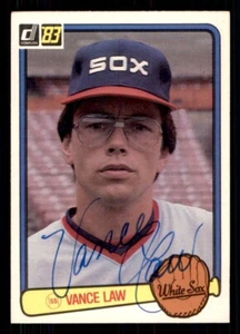 1983 Donruss Baseball #117 Vance Law Signed Autograph (no COA) *e2 - Picture 1 of 2
