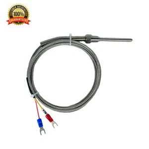 Waterproof Temperature Sensors K Type Thermocouple SS Probe 1/8” NPT Threads - Picture 1 of 5
