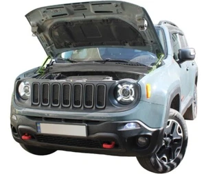 Bonnet Strut Installation Kit x2 Gas Lift Damper fit Jeep Renegade 2014- - Picture 1 of 3