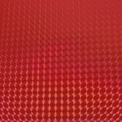 12" X 4ft - Red 1/4" Mosaic LVG InterCal Specialty Craft & Hobby Vinyl - Image 1 of 2