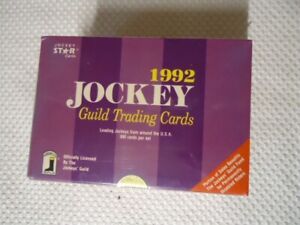 JOCKEY GUILD 1992 TRADING CARDS SET OF 300 CARDS, New