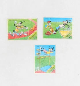 Ferrero Hanuta Duplo Sammelbilder Olympischer Zehnkampf Sport Goofy (3 Stück) - Bild 1 von 1