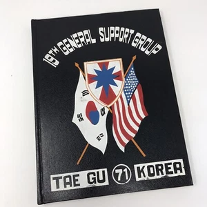19th General Support Group GSG Taegu Korea 1971 Yearbook Army Camp Henry Walker - Picture 1 of 12