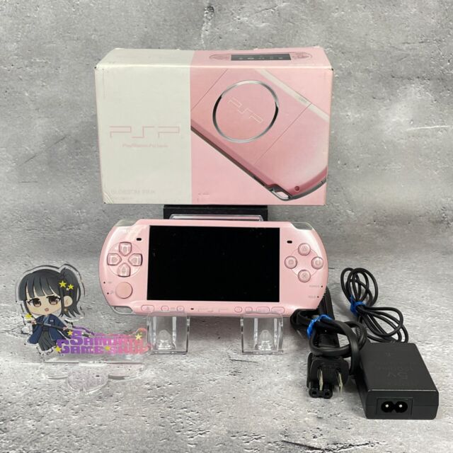 SONY Playstation Portable PSP-3000 Blossom Pink Console Box set tested –  Hakushin Retro Game shop