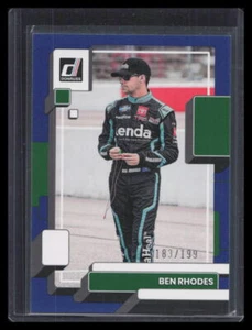 2023 Donruss #108 Ben Rhodes Navy Blue #/199 - Picture 1 of 2