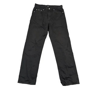 Chinos Hugo Boss para hombre rectos regulares negros vintage Arkansas W32 L32 - Imagen 1 de 12