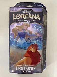 Disney Lorcana TCG *SAPPHIRE STEEL* Starter Deck The First Chapter *Sealed* - Imagen 1 de 2