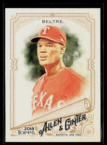 2018 Topps Allen & Ginter #73 Adrian Beltre, Near Mint or Better , (HUCK'S) - Picture 1 of 2