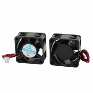 2 pièces étui refroidisseur de refroidissement 5 palettes sans balais DC12V 0,12A 40 x 40 x 20 mm roulement à billes ventilateur - Photo 1/2