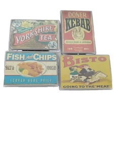 vintage retro nostalgic advertising poster images fridge magnet jumbo 90-60mm - Picture 1 of 6