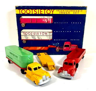 TOOTSIETOY INTERCHANGEABLE TRUCK SET #4900 w/ BOX - Image 1 of 4