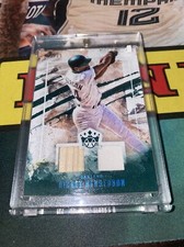 Panini Diamond Kings Rickey Henderson Dual Bat Jersey Relic GU SSP/25 A’s  