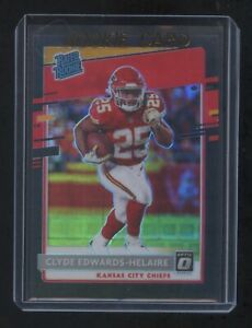 2020 OPTIC CLYDE EDWARDS-HELAIRE PANDORA RC REFRACTOR #ED 17/25  CHIEF BEAUTIFUL