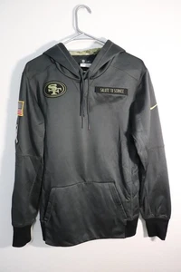 San Francisco 49ers Hoodie Herren Small grau Nike Salute To Service Military NFL - Bild 1 von 6