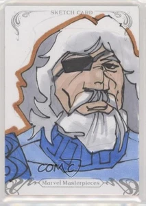 2018 Upper Deck Marvel Masterpieces 1/1 Tod Allen Smith Auto Sketch 5za - Picture 1 of 3