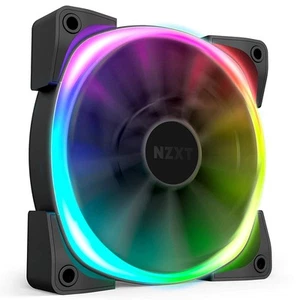 NZXT AER RGB 2-140 mm - HF-28140-B1 - Advanced Lighting Customizations - Winglet - Photo 1/9