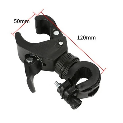 Light Brightness Flashlight Clamp Grip Bracket Clip Holder Easy Installation - Imagen 1 de 4