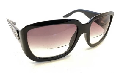 Gafas de sol Christian Dior Spidior DUBBM negras de gran tamaño monturas 56-18 130 Italia Foto 1 de 4