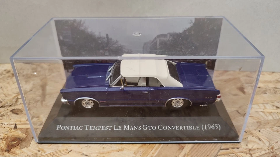 Pontiac Tempest Le Mans GTO Convertible 1965 Edicola scala 1/43 - Immagine 1 di 1