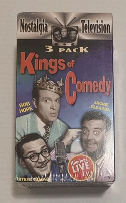 Kings Of Comedy 3 Pack VHS Nostalgia Television Hope Gleason ans Allen  - Image 1 of 4