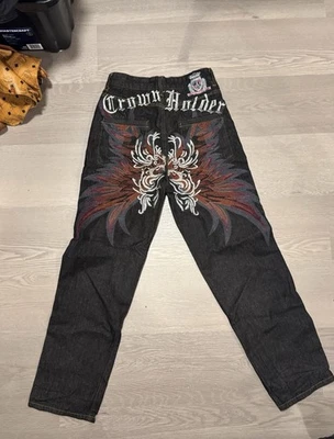 Vintage Y2K Crown Holder Jeans Rare Denim Straight Men's Size 30 waist - Image 1 of 4