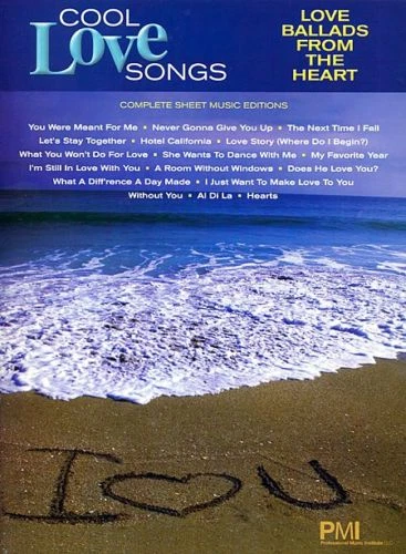 COOL LOVE SONGS BALLADS FROM THE HEART PIANO SONG BOOK KEYBOARD SONGBOOK - Image 1 of 1