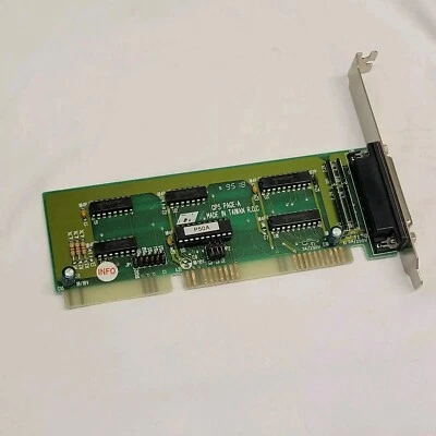 16-bit ISA Scanner Interface Card GPS Page-A 25-Pin Parallel - Image 1 of 4