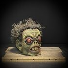 Chainsaw Carving Wood Art Wood Carving Halloween Zombie Head