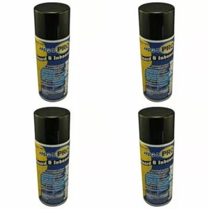 4-Pack Marpro Boat Marine Phantom Black Mercury Spray Paint | 12oz | Oil & Gasol - Picture 1 of 2