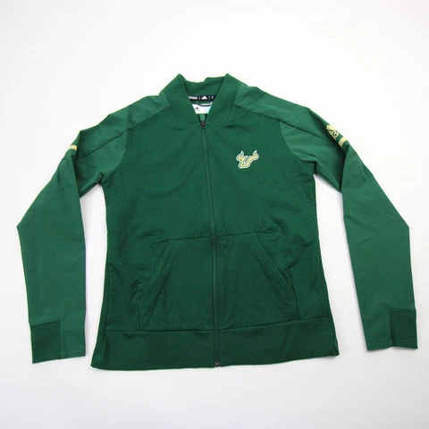 South Florida Bulls adidas Climalite Jacket Women's Green New Cover