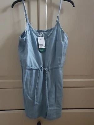 H & M Jumpsuit, Overall Jeans, Gr. 38/S, Neu mit Etikett  - Bild 1 von 3