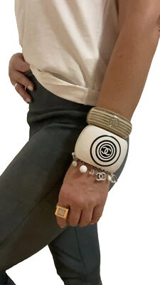 CHANEL Armband Cuff CC  XXL - Bild 1 von 4