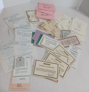 Gran lote certificados de autenticidad para muñecas coleccionables - Imagen 1 de 4